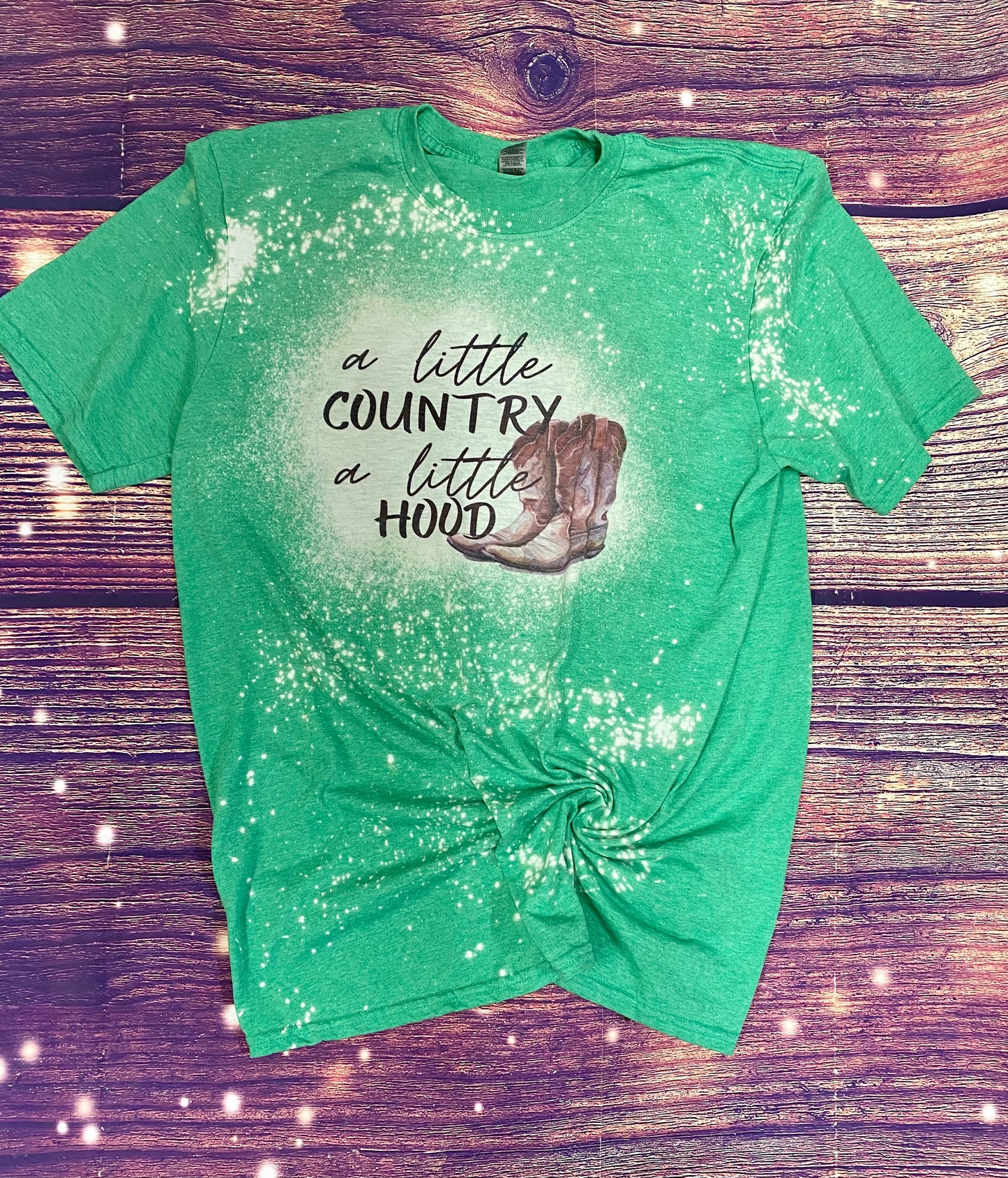 A little country a little hood Bleach Tee