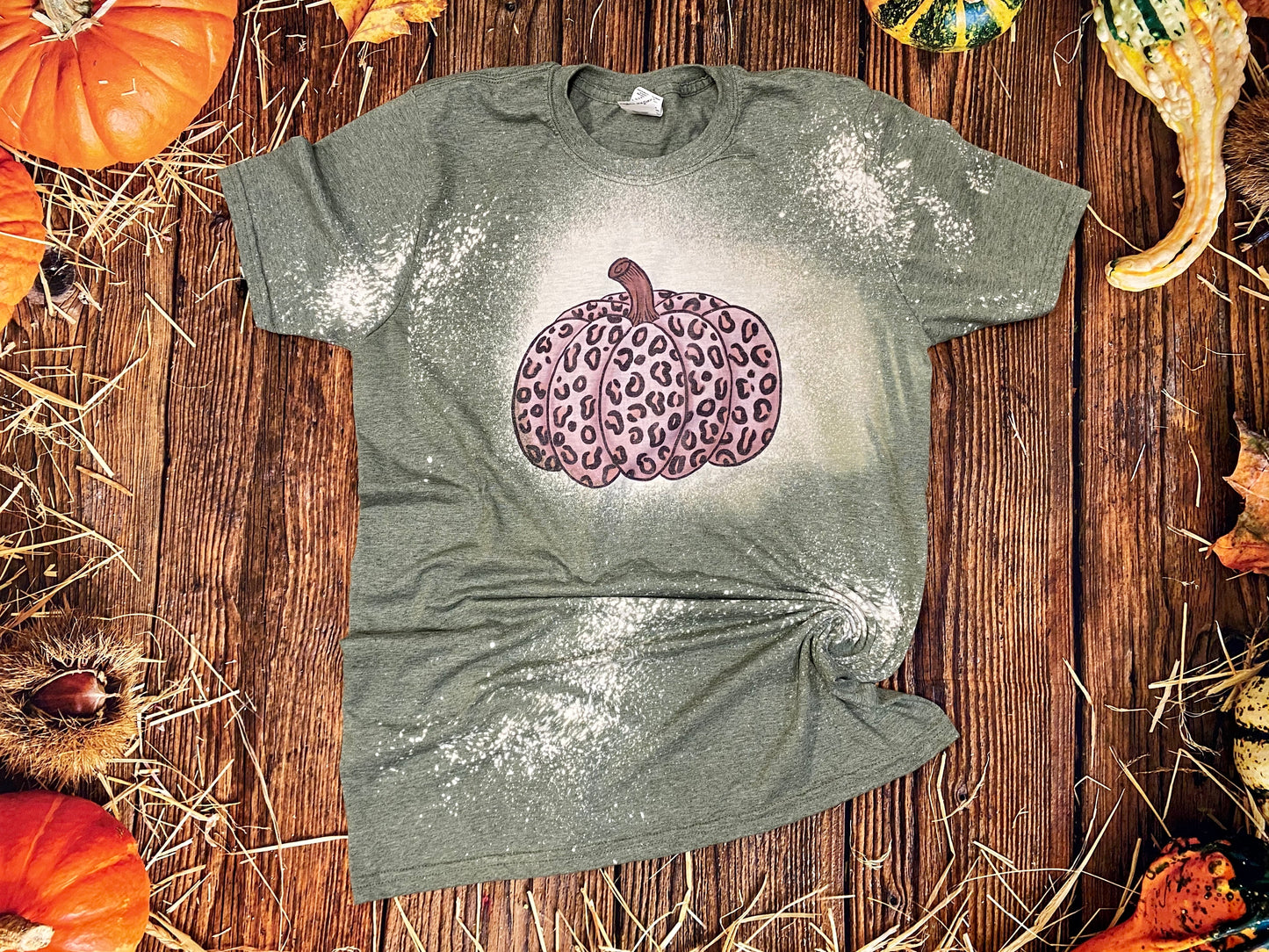 Cheetah Pumpkin Bleach Tee | Bleach Shirt