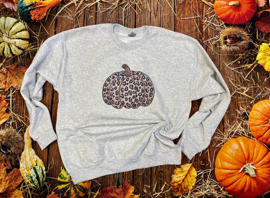 Cheetah pumpkin Sweatshirt